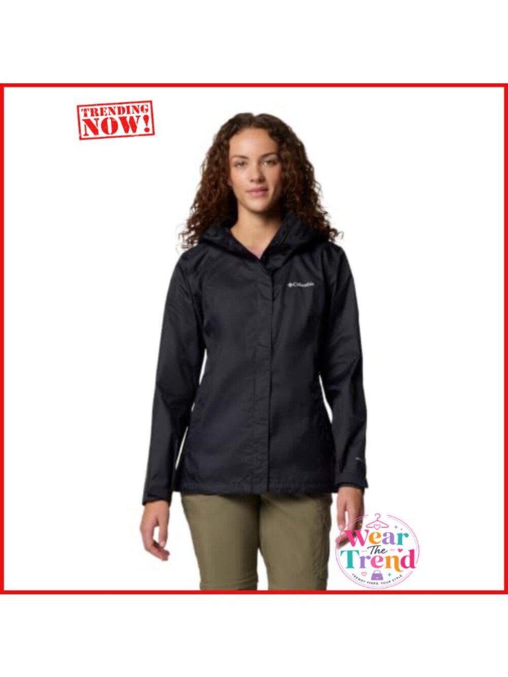 Waterproof Breathable Packable Rain Jacket Hooded Nylon Mesh Lined
